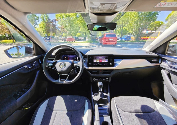 Skoda Scala cena 96900 przebieg: 3000, rok produkcji 2023 z Warszawa małe 211